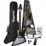 Epiphone Pro-1 Explorer Elektro Gitar Seti (Silver Burst)