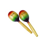 Tycoon Multi-Color Wooden Maracas