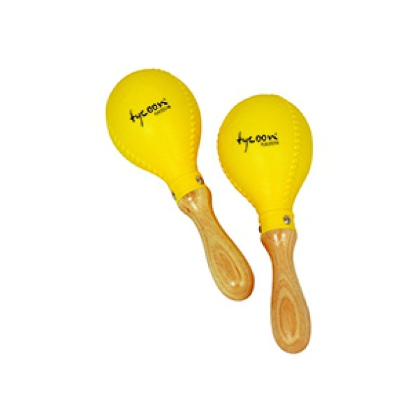 Tycoon Yellow Plastic Maracas