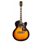 Epiphone EJ-200 CE Gold Elektro Akustik Gitar (Vintage Sunburst)