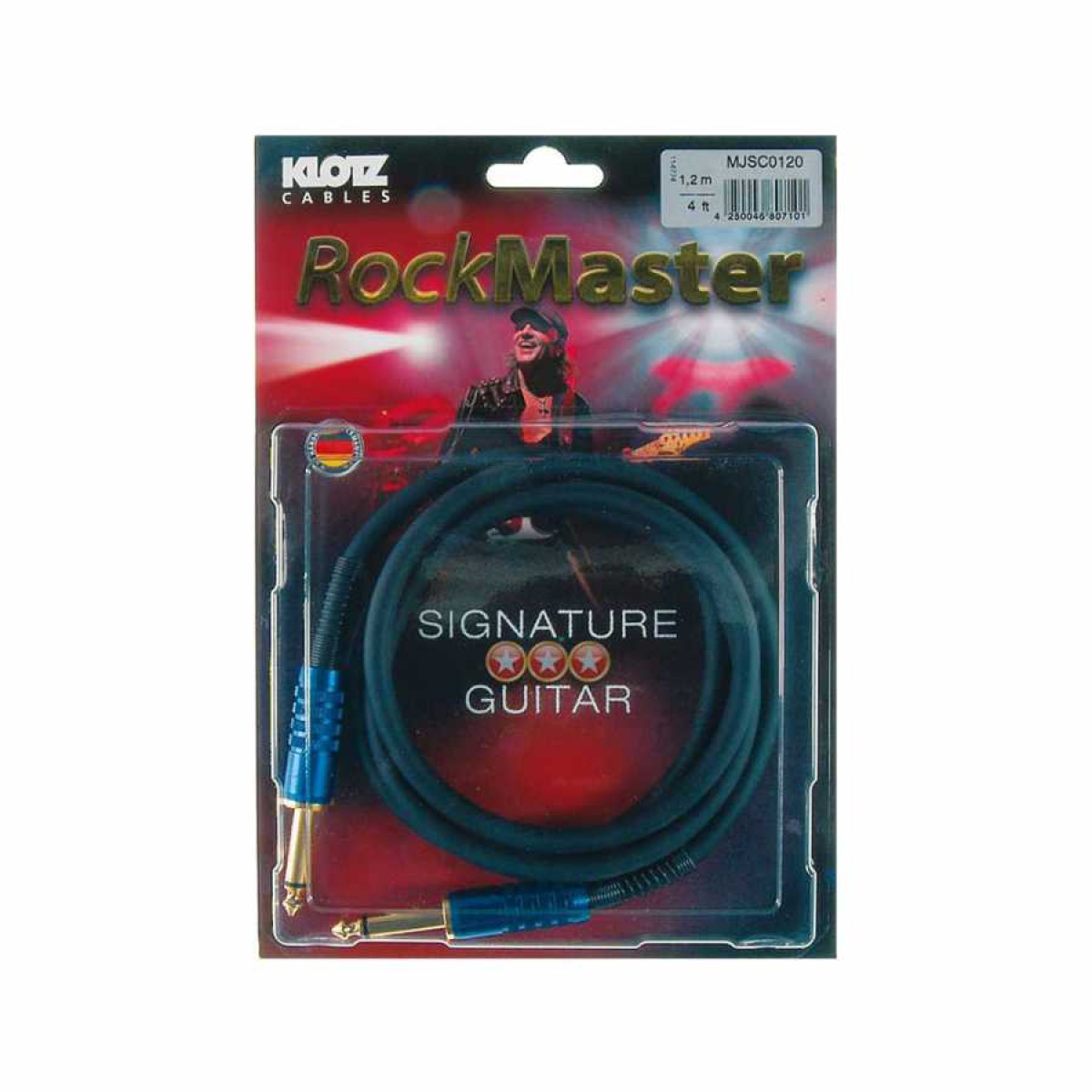 Klotz MJSC0120 Rock Master Signature Kabin Kablosu (1,2 m) Klotz MJSC0120 Rock Master Signature Kabin Kablosu (1,2 m)