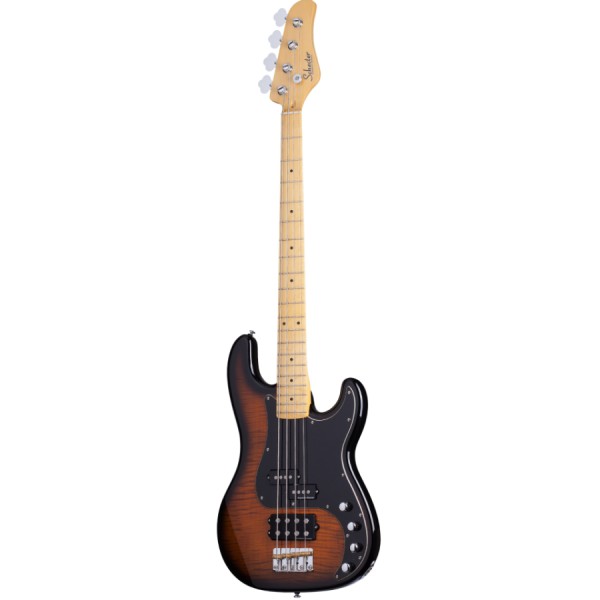 Schecter Diamond-P Plus Bas Gitar (Dark Vintage Sunburst)