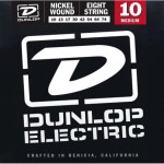 Jim Dunlop DEN1074 Nickel 8 Telli Elektro Gitar Teli (10-74)