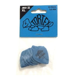 Jim Dunlop Tortex Blue Jazz III XL 12li Pena Seti (1.00mm) Jim Dunlop Tortex Blue Jazz III XL 12li Pena Seti (1.00mm)