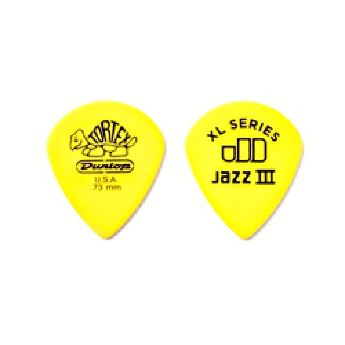 Jim Dunlop Tortex Yellow Jazz III XL 12li Pena Seti (0.73mm) Jim Dunlop Tortex Yellow Jazz III XL 12li Pena Seti (0.73mm)