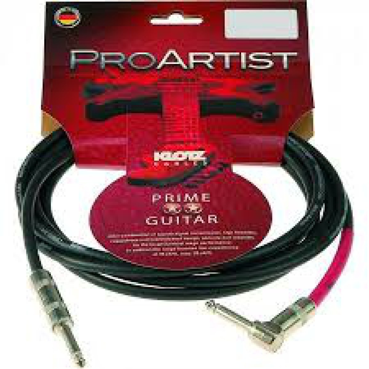 Klotz PRO A060 PR Enstrüman Kablosu (6 m) Klotz PRO A060 PR Enstrüman Kablosu (6 m)