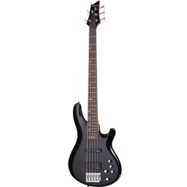 Schecter C-5 Deluxe Bas Gitar (See-Thru Black) Schecter C-5 Deluxe Bas Gitar (See-Thru Black)