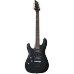 Schecter C-6 Deluxe Solak Elektro Gitar (Satin Black) Schecter C-6 Deluxe Solak Elektro Gitar (Satin Black)