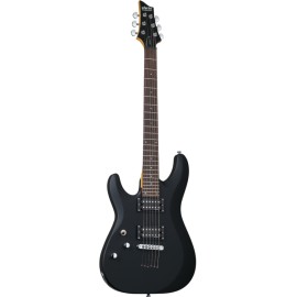 Schecter C-6 Deluxe Solak Elektro Gitar (Satin Black) Schecter C-6 Deluxe Solak Elektro Gitar (Satin Black)