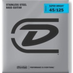 Jim Dunlop DBSBS45125 Super Bright Stainless Steel 5 Telli Bas Gitar Teli (45-125)