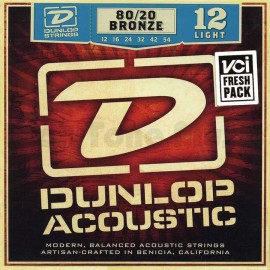 Jim Dunlop DAB1254 Light 80/20 Bronze Akustik Gitar Teli (12-54) Jim Dunlop DAB1254 Light 80/20 Bronze Akustik Gitar Teli (12-54)