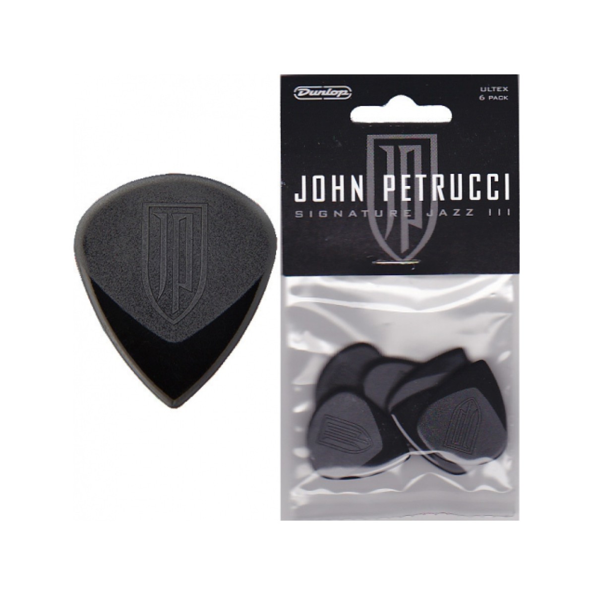 Jim Dunlop John Petrucci Jazz III Pena Seti (1.50mm) Jim Dunlop John Petrucci Jazz III Pena Seti (1.50mm)
