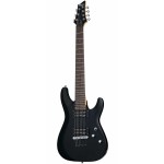 Schecter C-7 Deluxe Elektro Gitar (Satin Black) Schecter C-7 Deluxe Elektro Gitar (Satin Black)