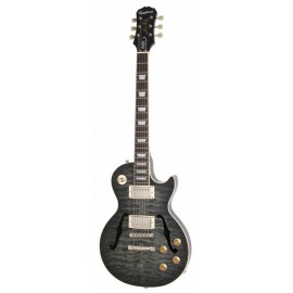 Epiphone Les Paul Standart Florentine Pro Elektro Gitar (Translucent Black) Epiphone Les Paul Standart Florentine Pro Elektro Gitar (Translucent Black)
