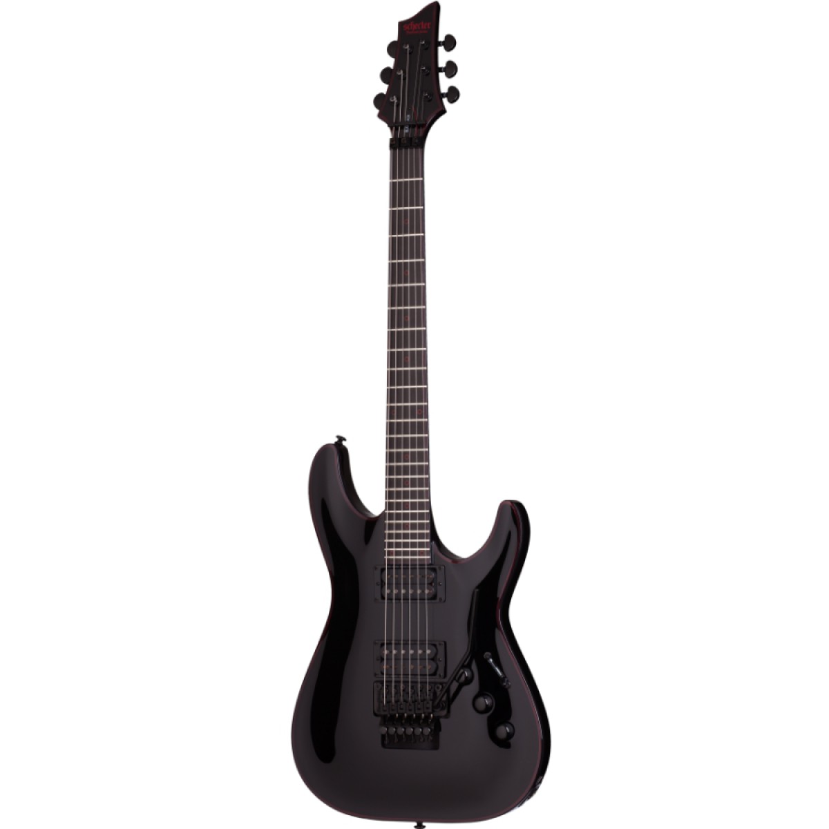 Schecter Blackjack C-1 FR Elektro Gitar (Gloss Black)