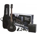 Epiphone Les Paul Player Pack Special II Elektro Gitar Seti (Ebony) Epiphone Les Paul Player Pack Special II Elektro Gitar Seti (Ebony)