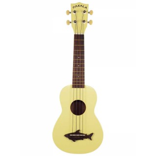 Kala Makala Shark Soprano Ukulele (Sarı) Kala Makala Shark Soprano Ukulele (Sarı)