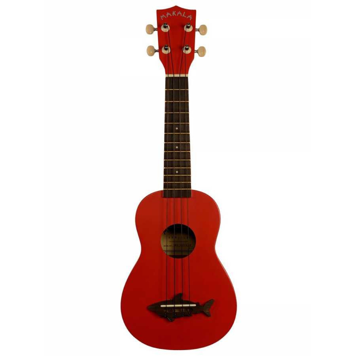 Kala Makala Shark Soprano Ukulele (Kırmızı) Kala Makala Shark Soprano Ukulele (Kırmızı)