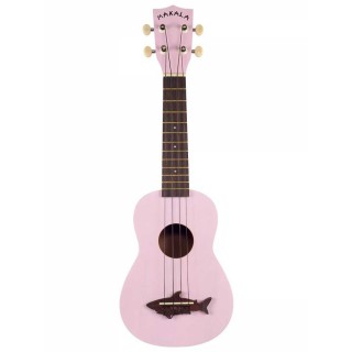 Kala Makala Shark Soprano Ukulele (Pembe) Kala Makala Shark Soprano Ukulele (Pembe)