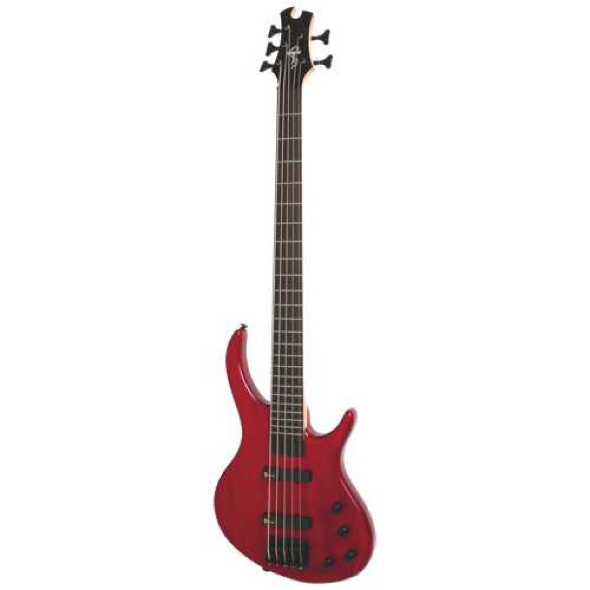 Epiphone Toby Deluxe V Bas Gitar (Trans Red)