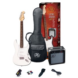 SX SE1 SK WT Elektro Gitar Seti SX SE1 SK WT Elektro Gitar Seti