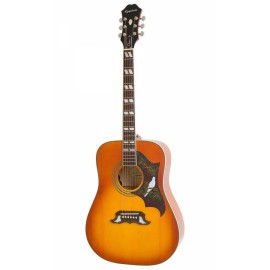 Epiphone Dove Studio - Solid Top Fishman Sonitone Elektro Akustik Gitar (Violin Burst) Epiphone Dove Studio - Solid Top Fishman Sonitone Elektro Akustik Gitar (Violin Burst)