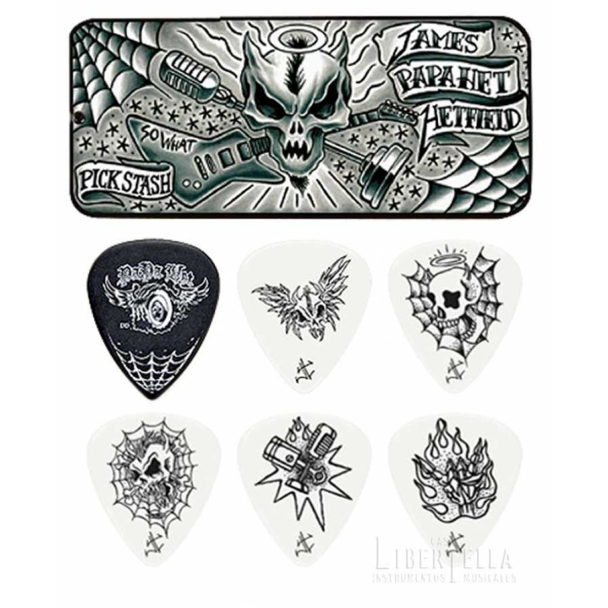 Jim Dunlop James Hetfield Signature Pena (0.88mm) Jim Dunlop James Hetfield Signature Pena (0.88mm)
