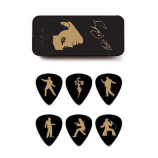 Jim Dunlop Elvis Portrait Collection 6lı Pena Seti (Medium) Jim Dunlop Elvis Portrait Collection 6lı Pena Seti (Medium)
