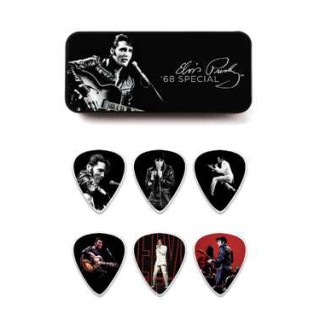 Jim Dunlop Elvis 68 Special Collection 6lı Pena Seti (Medium) Jim Dunlop Elvis 68 Special Collection 6lı Pena Seti (Medium)