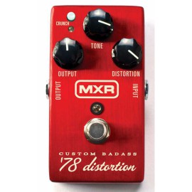 MXR M78 Custom Badass '78 Distortion Pedalı MXR M78 Custom Badass '78 Distortion Pedalı