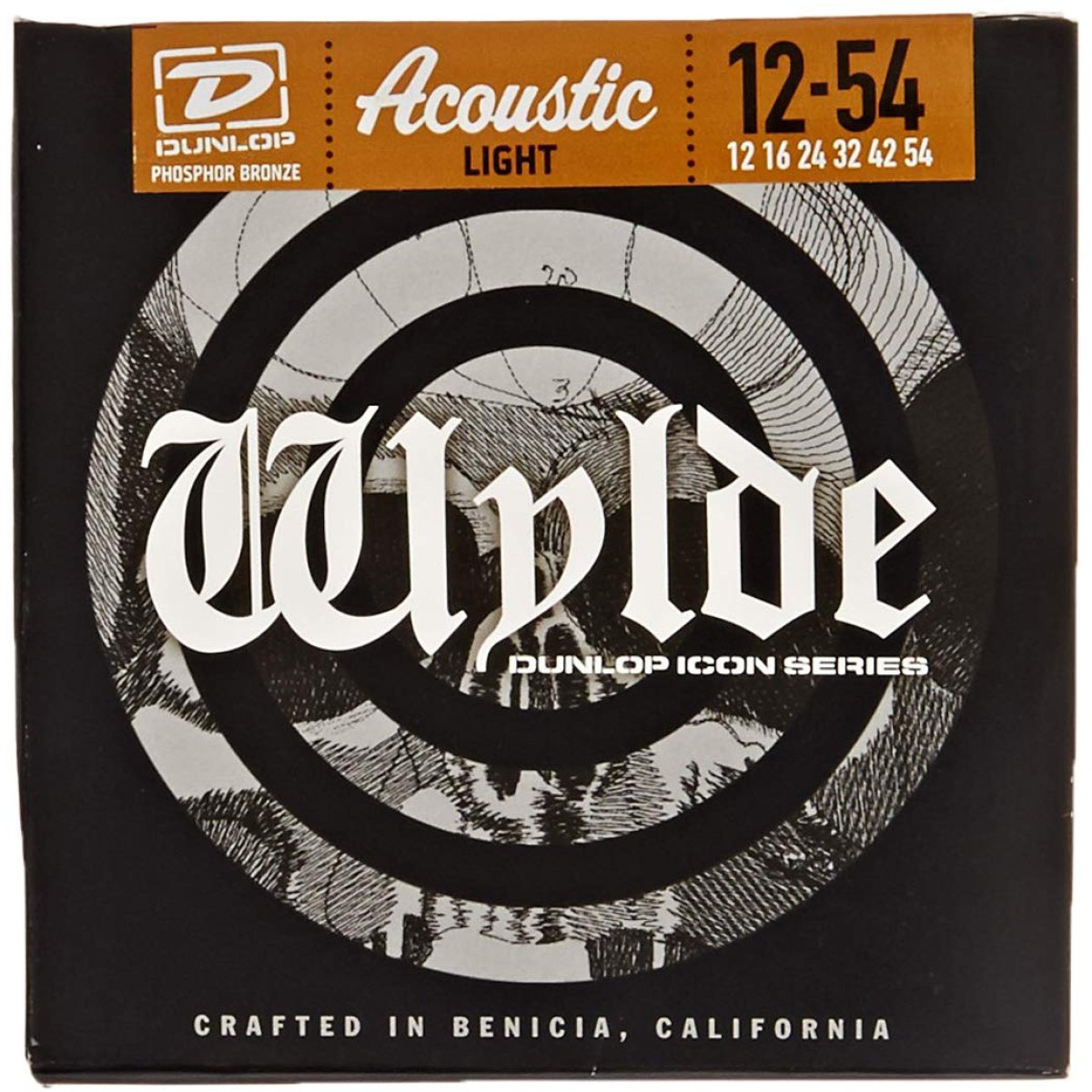 Jim Dunlop ZWP1254 Zakk Wylde Icon Series Akustik Gitar Teli (12-54)