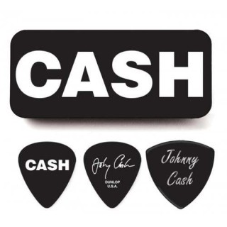Jim Dunlop Johnny Cash Bold 6lı Pena Seti (Heavy) Jim Dunlop Johnny Cash Bold 6lı Pena Seti (Heavy)