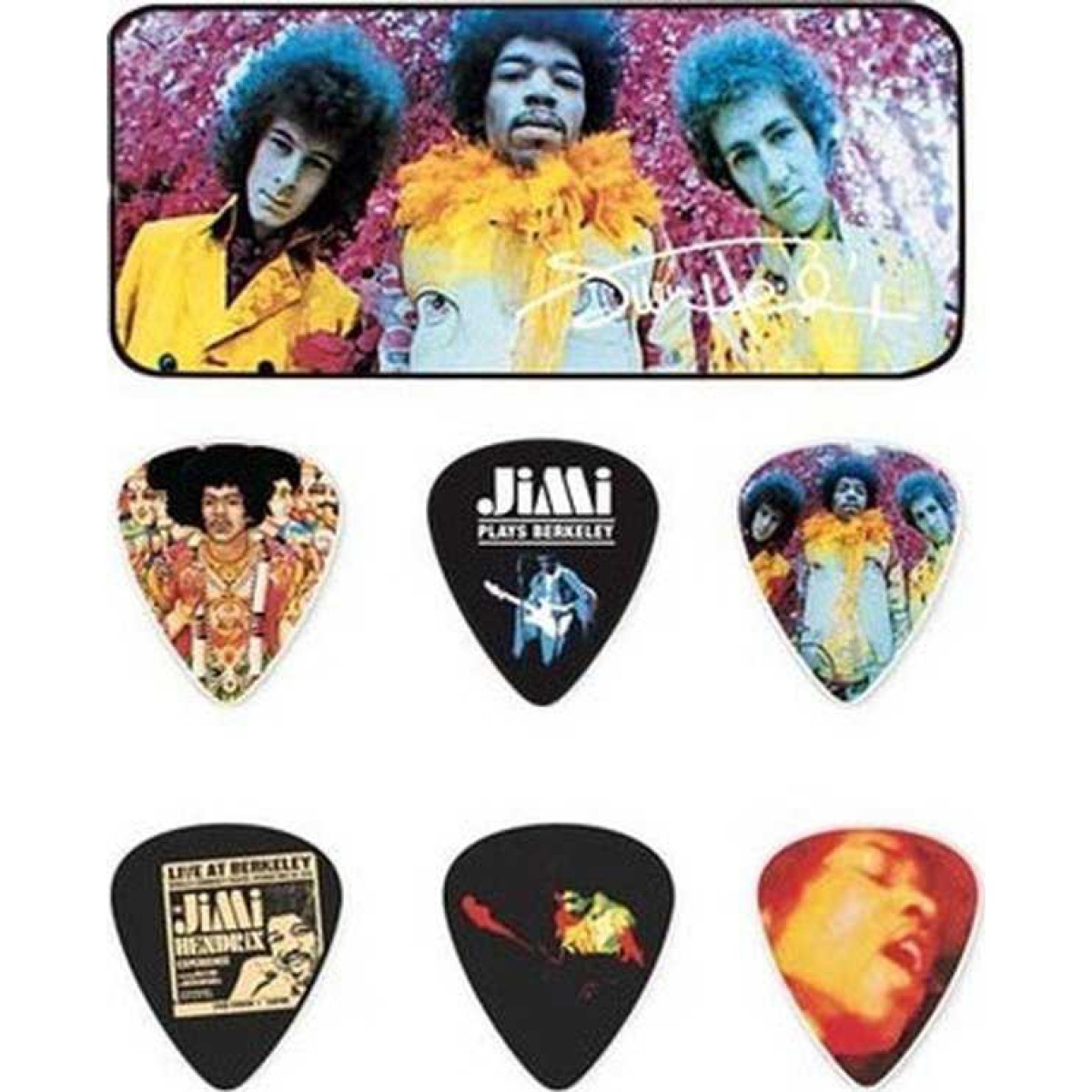 Jim Dunlop Jimi Hendrix Are You Experienced 12li Pena Seti (Medium) Jim Dunlop Jimi Hendrix Are You Experienced 12li Pena Seti (Medium)