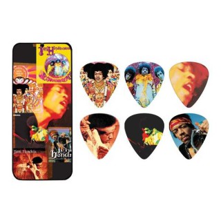 Jim Dunlop Jimi Hendrix Frontline 6lı Pena Seti (Heavy) Jim Dunlop Jimi Hendrix Frontline 6lı Pena Seti (Heavy)