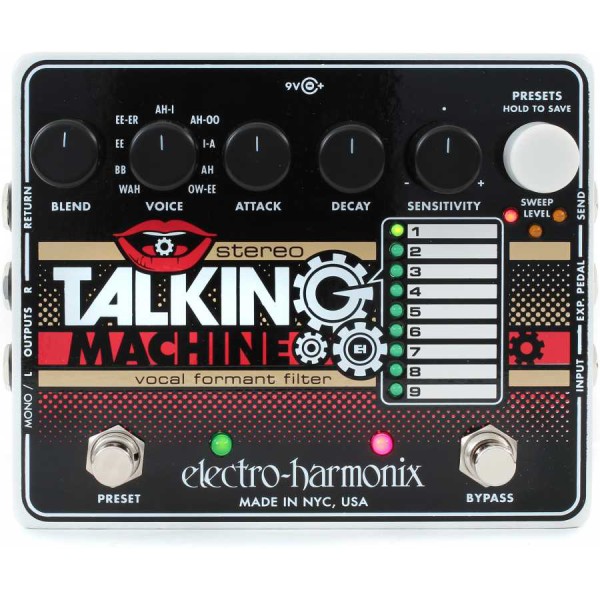 Electro Harmonix Stereo Talking Machine Pedalı