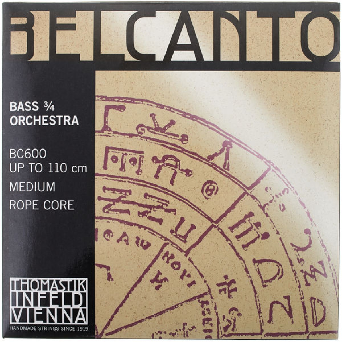 Thomastik Infeld BC600 Belcanto Kontrabas Teli Thomastik Infeld BC600 Belcanto Kontrabas Teli