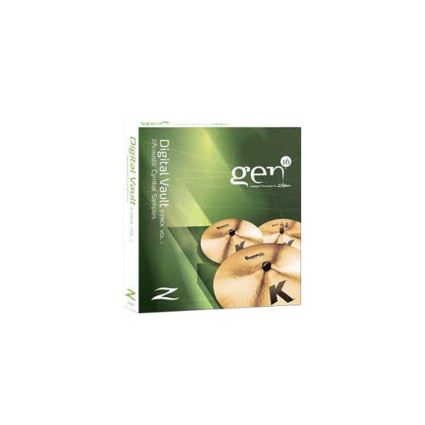 Zildjian Gen16 DV S-Pack Vol 1A Zil Örnekleme Programı