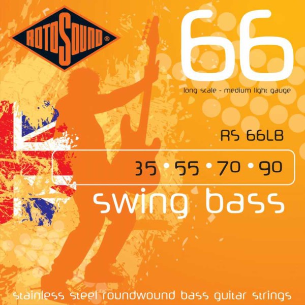 Rotosound RS66LB 4 Telli Bas Gitar Teli (35-90)