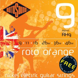 Rotosound RH9 Orange Elektro Gitar Teli (9-46) Rotosound RH9 Orange Elektro Gitar Teli (9-46)
