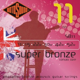 Rotosound SB11 Super Bronze Contact Core Akustik Gitar Teli (11-52) Rotosound SB11 Super Bronze Contact Core Akustik Gitar Teli (11-52)