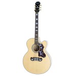 Epiphone EJ-200 CE Gold Elektro Akustik Gitar (Natural)