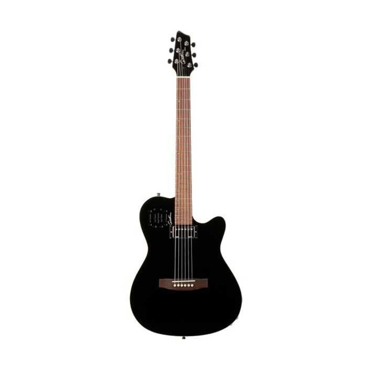 Godin A6 Ultra Black Elektro Akustik Gitar (Black)