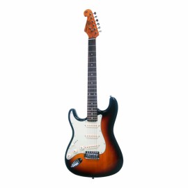 SX Stratocaster Solak Elektro Gitar (3-Tone Sunburst)