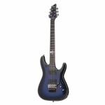 Schecter Blackjack SLS C-1 FR P Hell's Gate Elektro Gitar (See-Thru Blue Burst)