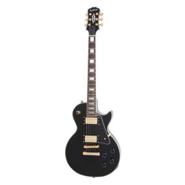 Epiphone Les Paul Custom Pro Elektro Gitar (Ebony)