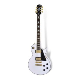 Epiphone Les Paul Custom Pro Elektro Gitar (Alpine White)