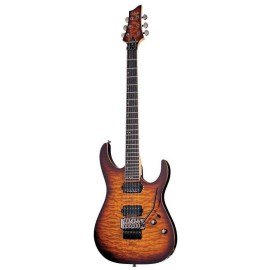 Schecter Banshee-6 FR Passive Elektro Gitar (Faded Vintage Sunburst)