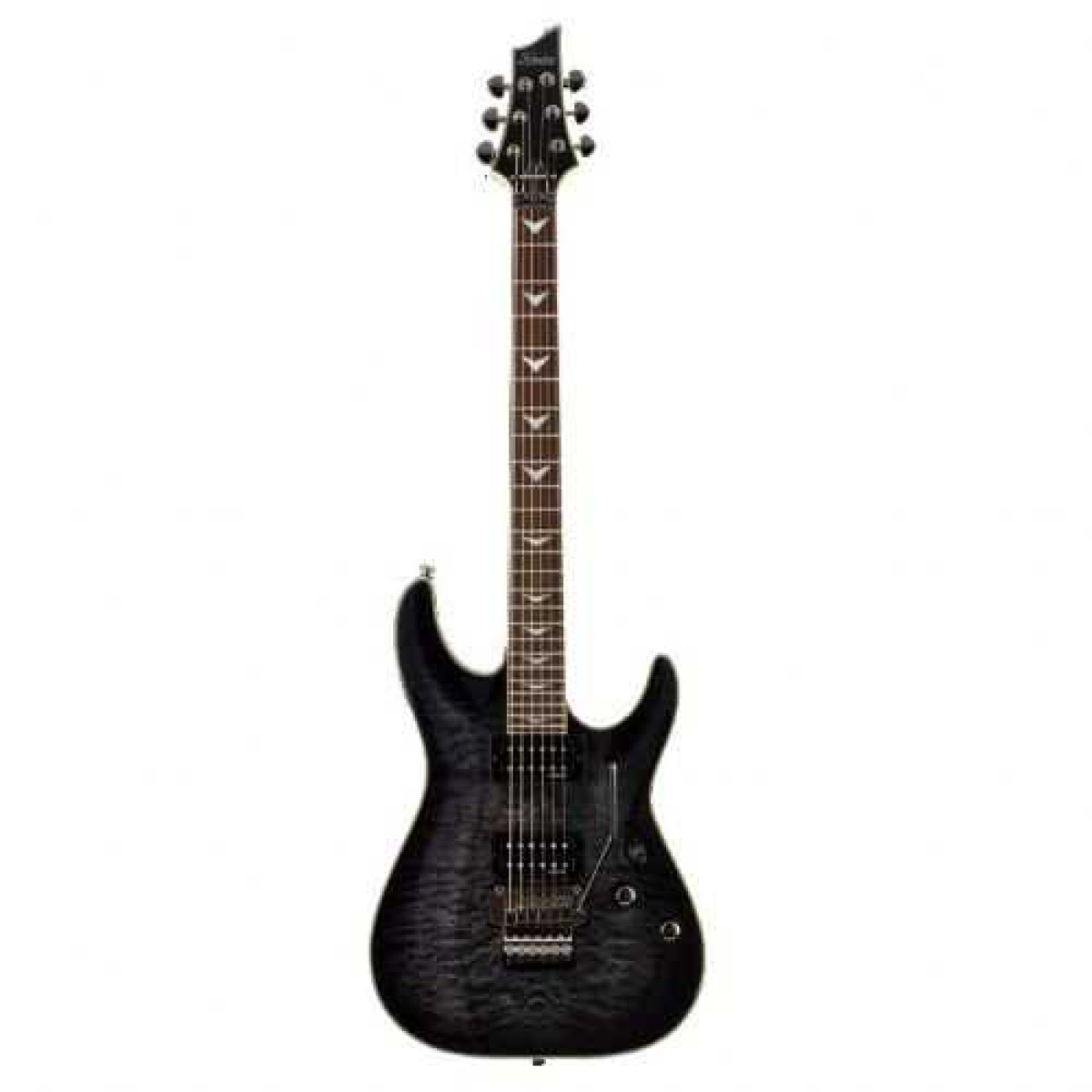 Schecter Omen Extreme 6 FR Elektro Gitar (Thru Black)
