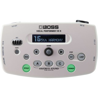 Boss VE-5-WH Vokal Performer Vokal Prosesörü Boss VE-5-WH Vokal Performer Vokal Prosesörü