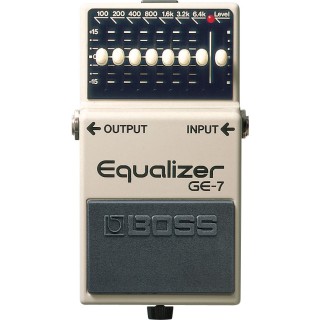 BOSS GE-7 7-BAND EQ Grafik Ekolayzer Pedalı BOSS GE-7 7-BAND EQ Grafik Ekolayzer Pedalı